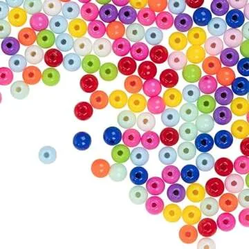 2000Pcs Colorful Bubble Beads for Crafting and Jewelry Making