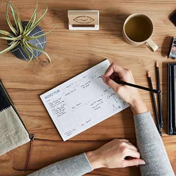 Two Tumbleweeds Weekly Planner Pad - Perfect Daily Organizer