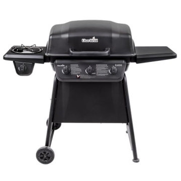 Char-Broil Classic 360 3-Burner Gas Grill with Side Burner
