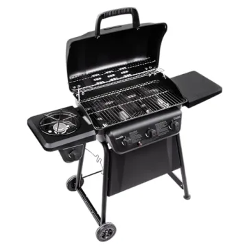 Char-Broil Classic 360 3-Burner Gas Grill with Side Burner