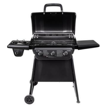 Char-Broil Classic 360 3-Burner Gas Grill with Side Burner