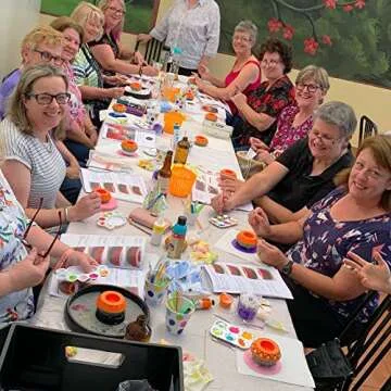 Tea Light Candle Holder Silicone Mold - by Happy Dotting Company - Angular Shape - Tealight Molds for Cement or Gypsum Casting – Dotting Mandala Art DIY & Creative Projects