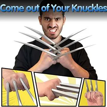 Durable DMAR Wolf Claws with Free Dog Tag for Cosplay