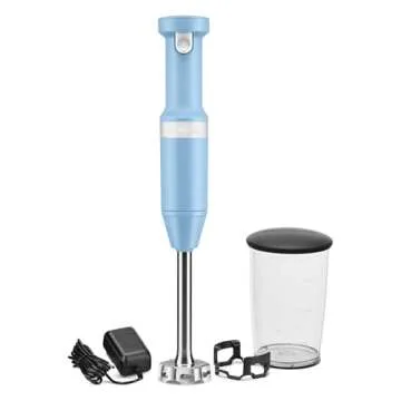 KitchenAid Cordless Variable Speed Hand Blender - KHBBV53, Blue Velvet