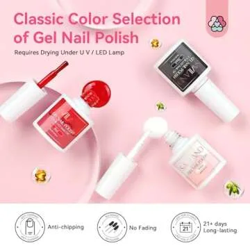 SAVILAND Acrylic Nail Kit with Drill: Professional Nail Kit Acrylic Set for Beginners with Everything Gel Polish U V Light Decorations for Home Salon Gift Set