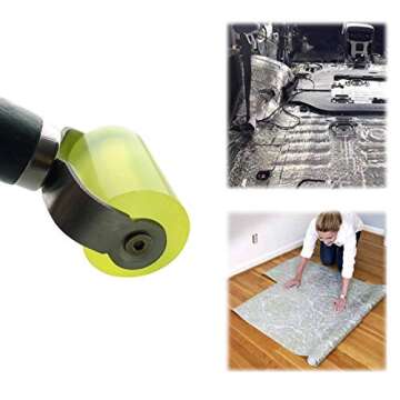 Xtozon Rubber Seam Roller Car Sound Deadener Noise Filter Application, Sound Heat Insulation Mat Wallpaper Application, Wallpaper Roller for Auto Car Audio Sound Deadening Application