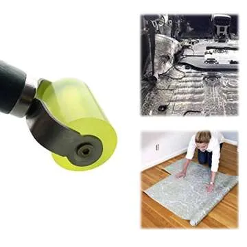 Xtozon Rubber Seam Roller Car Sound Deadener Noise Filter Application, Sound Heat Insulation Mat Wallpaper Application, Wallpaper Roller for Auto Car Audio Sound Deadening Application
