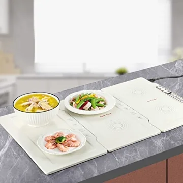 Folding Food Warming Tray for Easy Serving and Storage