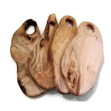 Large Long Ambrosia Maple Wood Cutting Board with Handle, Charcuterie Buffet Serving Board, Wedding Catering Tray