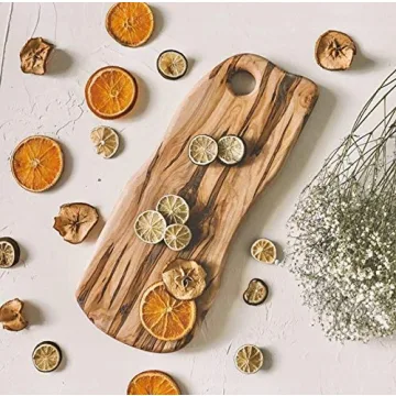 Large Long Ambrosia Maple Wood Cutting Board with Handle, Charcuterie Buffet Serving Board, Wedding Catering Tray