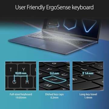ASUS 17.3" Vivobook Intel Core i3, 40GB RAM, 1TB SSD