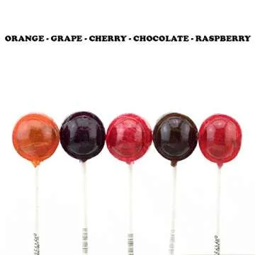 Tootsie Pops Giant Candy - Original Fruity Lollipop with Chocolatey Center - Over 3.5 Pound Bag of Assorted Pops - Five Classic Flavors - Peanut Free, Gluten Free, 72 Count