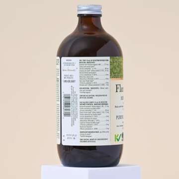 Flora Health Flor-Essence Liquid Tea Blend - Ancient 8-Herb Formula - Natural Full Body Cleanse & De...