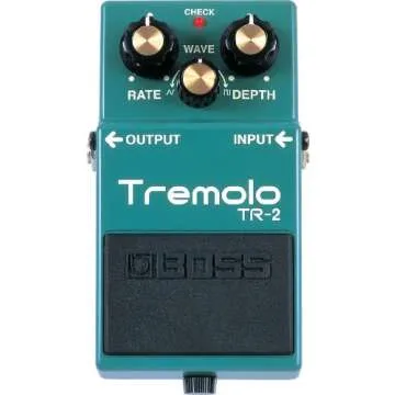 Boss TR-2 Tremolo Pedal - Vintage Sound with Wave Control