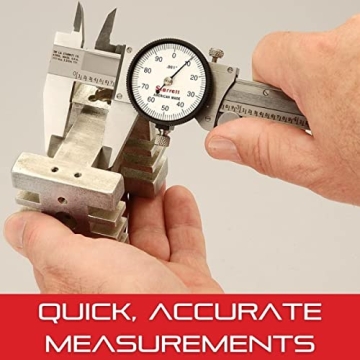 Starrett 1202F-6 Precision Dial Caliper for Woodworking