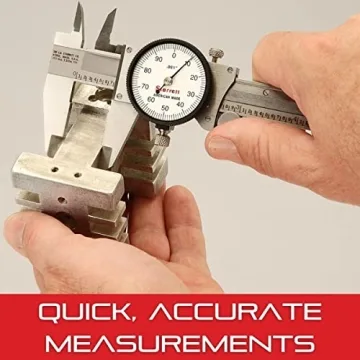 Starrett 1202F-6 Precision Dial Caliper for Woodworking
