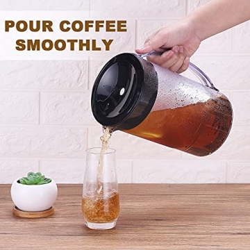 LITIFO Iced Tea & Coffee Brewing System - 2-Quart