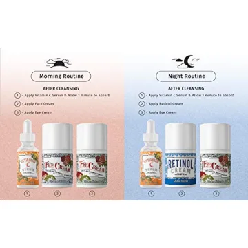 LilyAna Naturals Skincare Gift Set with Retinol and Vitamin C