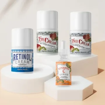 LilyAna Naturals Skincare Gift Set with Retinol and Vitamin C