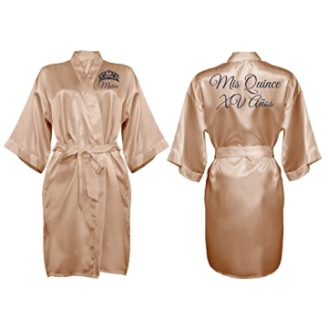 Custom Womens Robe, Sizes S-5XL, Bridesmaid Robes, Personalized Robes for Birthdays, Quinceaneras Et...