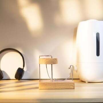 Magoog Perpetual Motion Machine, Kinetic Art Perpetual Motion Device, Stable Electromagnetic Drive with Lower Sound, Educational Gadget for Teaching, Science Physics Gadget for Office