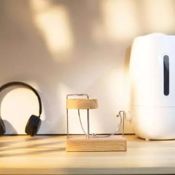 Magoog Perpetual Motion Machine, Kinetic Art Perpetual Motion Device, Stable Electromagnetic Drive with Lower Sound, Educational Gadget for Teaching, Science Physics Gadget for Office