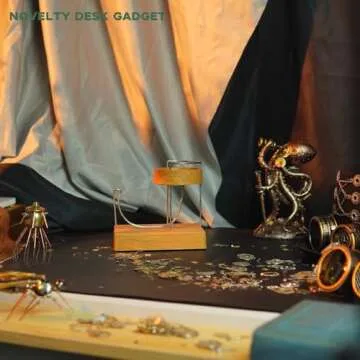 Magoog Perpetual Motion Machine, Kinetic Art Perpetual Motion Device, Stable Electromagnetic Drive with Lower Sound, Educational Gadget for Teaching, Science Physics Gadget for Office