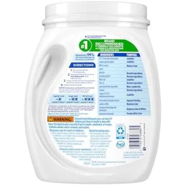 All Free Clear Mighty Pacs - Gentle Laundry Detergent for Sensitive Skin
