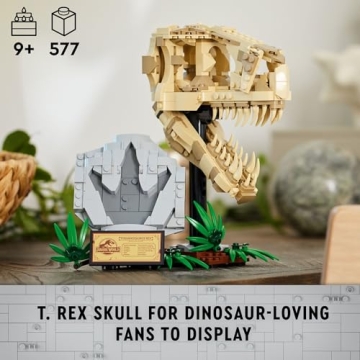 LEGO Jurassic World T. rex Skull Set: Perfect for Dino Lovers