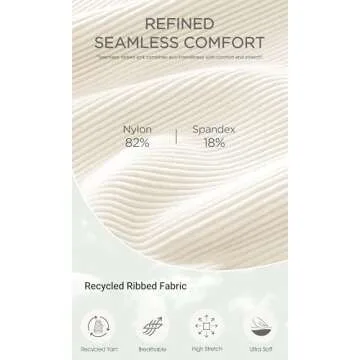 ODODOS Seamless Crop Tank for Women - 3-Pack