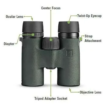 Vortex Bantam HD 6.5x32 Binoculars for Adventurers