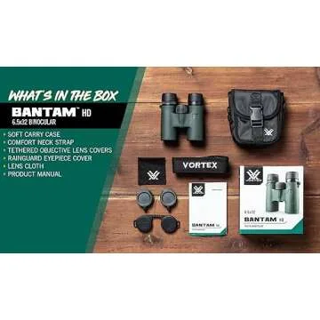 Vortex Bantam HD 6.5x32 Binoculars for Adventurers