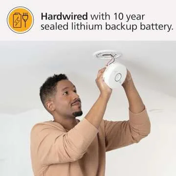 Kidde Smart Smoke & Carbon Monoxide Detector for Home Safety