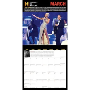 2025 History Channel Wall Calendar Daily Historical Facts