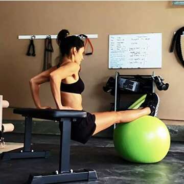 ZENY Flat Weight Bench for Home Gym and Fitness Training