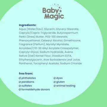 Baby Magic Creamy Whipped Butter Vanilla Oat, 8.4 oz