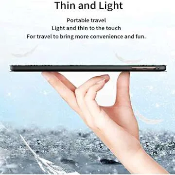 BFSEROBJ Case for 6.8" Kindle Paperwhite 11th Generation 2021 and Kindle Paperwhite Signature Edition Lightweight Smart Case Adjustable Stand Protective Cover with Auto Wake/Sleep - Mountains