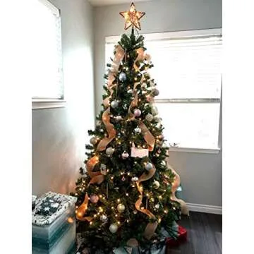 Home·FSN 3" Wide Burlap Fabric Craft Ribbon 10 Yards for Parties, Thanksgiving, Christmas, Holidays (3 inch 10 Yards 1 Pack)