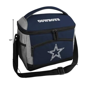 Dallas Cowboys Soft Sided Cooler & Lunch Box 12-Can Capacity