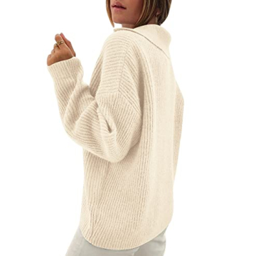 LILLUSORY Women's V-Neck Pullover Sweater for Every Occasion