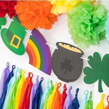 Bobee St Patrick's Day Banner - Pre-Strung Party Decor
