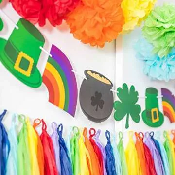 Bobee St Patrick's Day Banner - Pre-Strung Party Decor