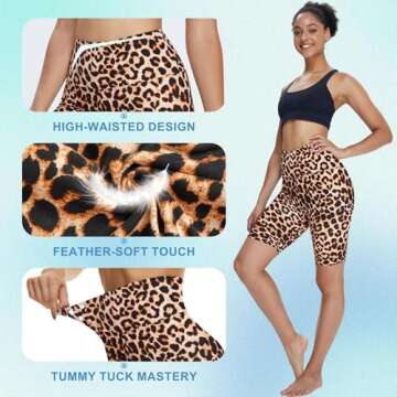 TNNZEET Biker Shorts - Comfortable Workout & Yoga Wear