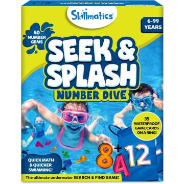 Skillmatics Seek & Splash - Fun Pool Game for Kids