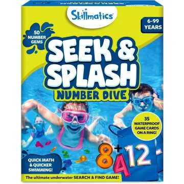 Skillmatics Seek & Splash - Fun Pool Game for Kids