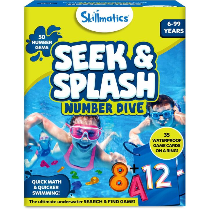 Skillmatics Seek & Splash - Fun Pool Game for Kids