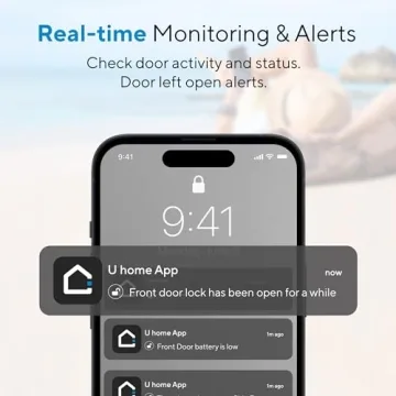 ULTRALOQ Bolt Fingerprint Smart Lock - Apple Home Compatible