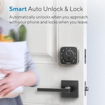 ULTRALOQ Bolt Fingerprint Smart Lock - Apple Home Compatible