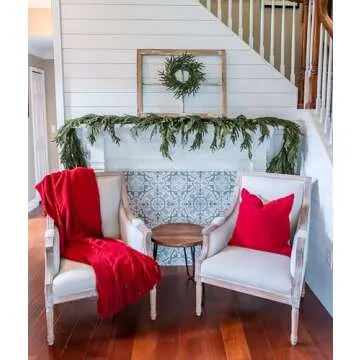 Vita Domi Norfolk Pine Garland for Luxurious Holiday Decor
