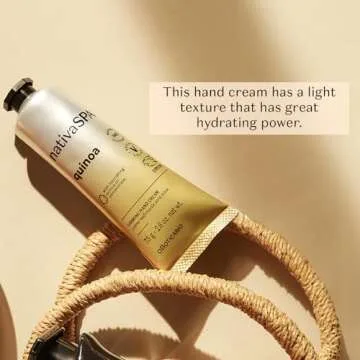 Hydrating Quinoa Hand Cream for Soft Hands - 2.6 oz